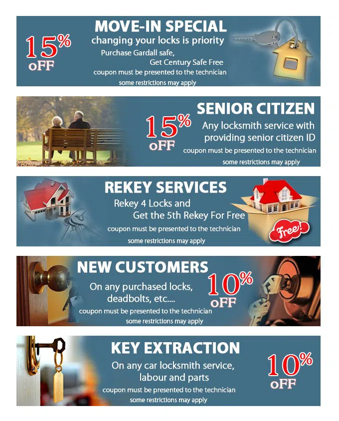 Hollywood Lock And Safe Hollywood, FL 954-366-0897 - coupon21-set-five